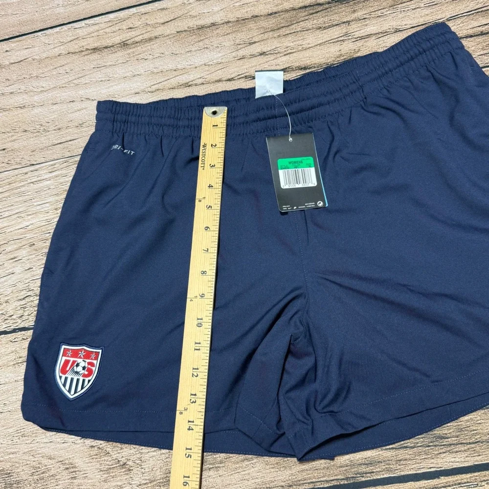 Nike USWNT Soccer Shorts Women XL Navy Blue USA Soccer Dri-FIT 534932-451 NEW
